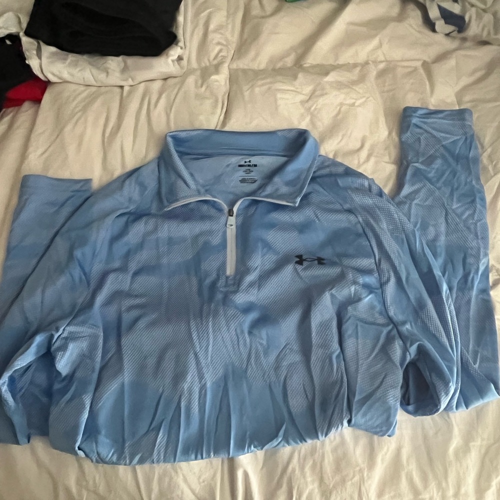 Under Armour Light Blue Shirt Jacket